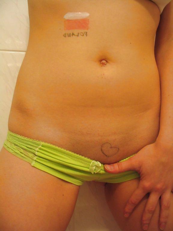 16P Polish girl in hot panties