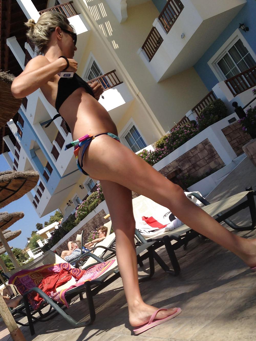 12P Spy young slut blonde shaved pool 
