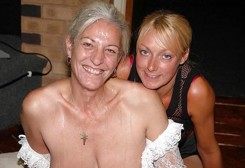 20P Matures and MILFs getting facials - N. C. 