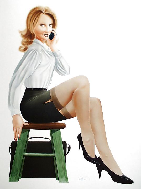 25P Vintage Pinups Paul Corfield