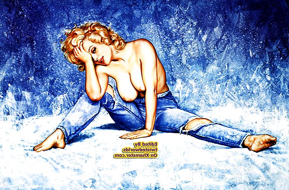 25P Vintage Pinup Girls New & Old Erotica By twistedworlds