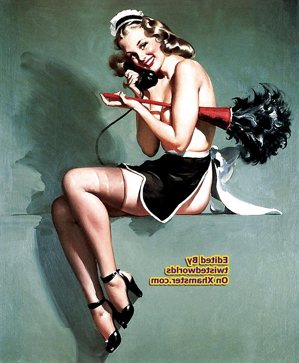25P Vintage Pinup Girls New & Old Erotica By twistedworlds