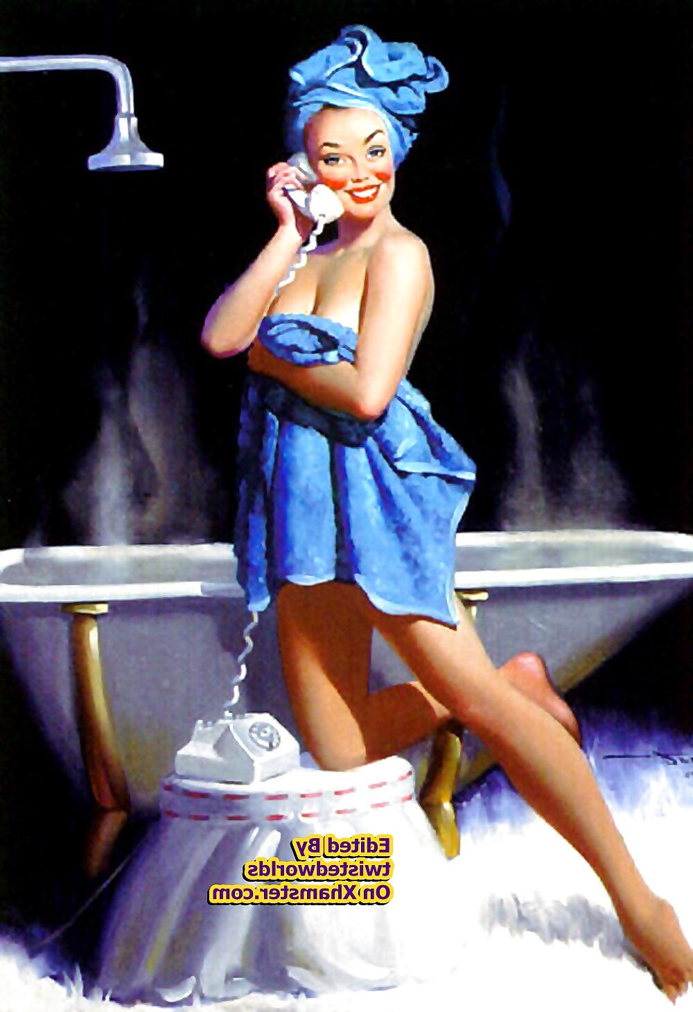 25P Vintage Pinup Girls New & Old Erotica By twistedworlds