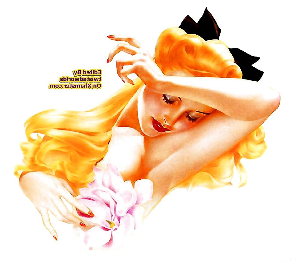 25P Vintage Pinup Girls New & Old Erotica By twistedworlds
