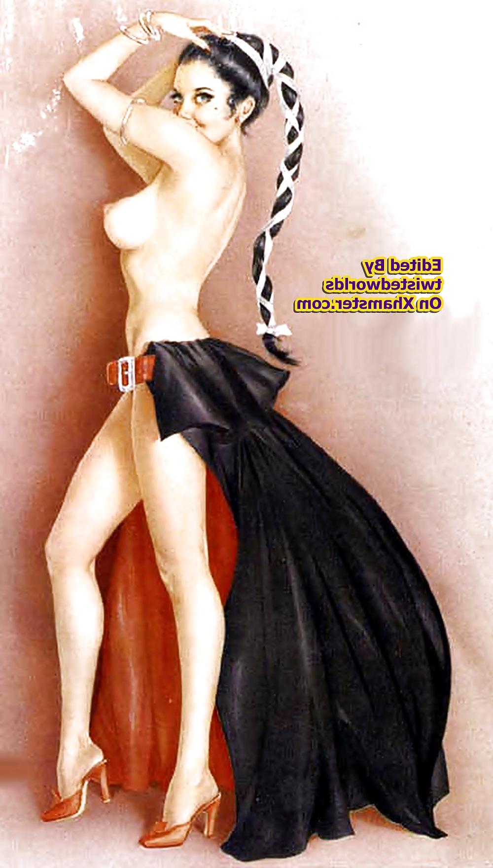 25P Vintage Pinup Girls New & Old Erotica By twistedworlds