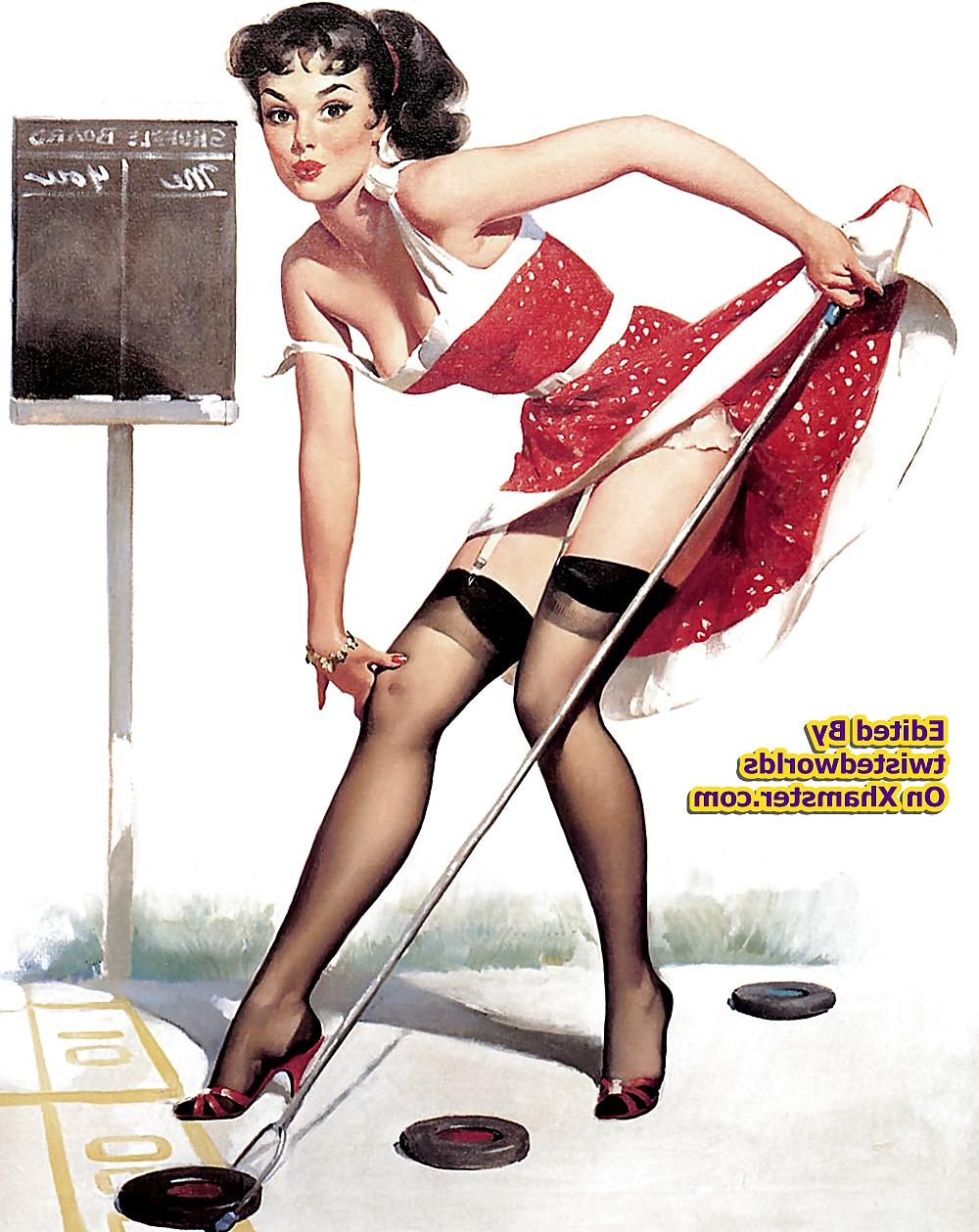 25P Vintage Pinup Girls New & Old Erotica By twistedworlds