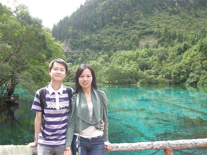 16P Friend's chinese wife creampie