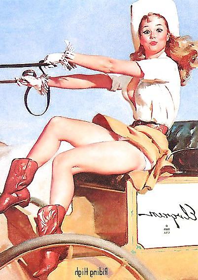 25P Vintage Pinups Gil Elvgren