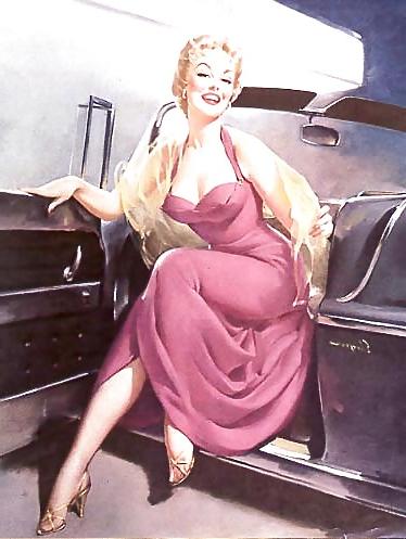 25P Vintage Pinups Gil Elvgren