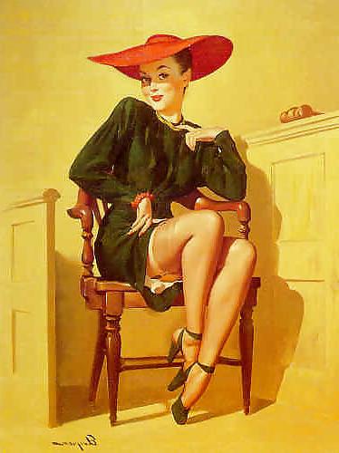 25P Vintage Pinups Gil Elvgren