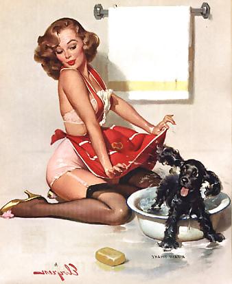 25P Vintage Pinups Gil Elvgren