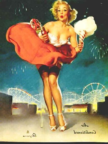 25P Vintage Pinups Gil Elvgren