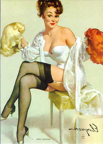 25P Vintage Pinups Gil Elvgren