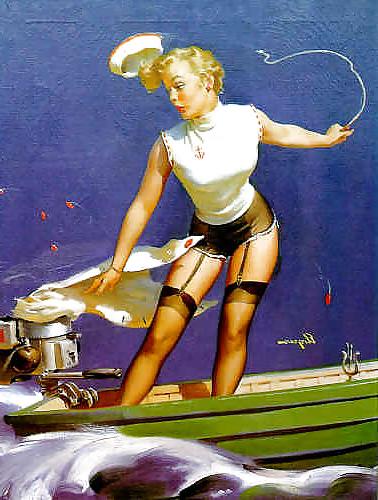 25P Vintage Pinups Gil Elvgren