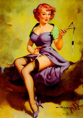 25P Vintage Pinups Gil Elvgren