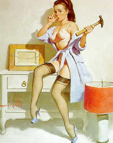 25P Vintage Pinups Gil Elvgren