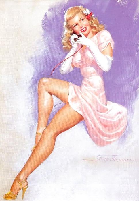 16P Vintage Pinups Earl Mac Pherson