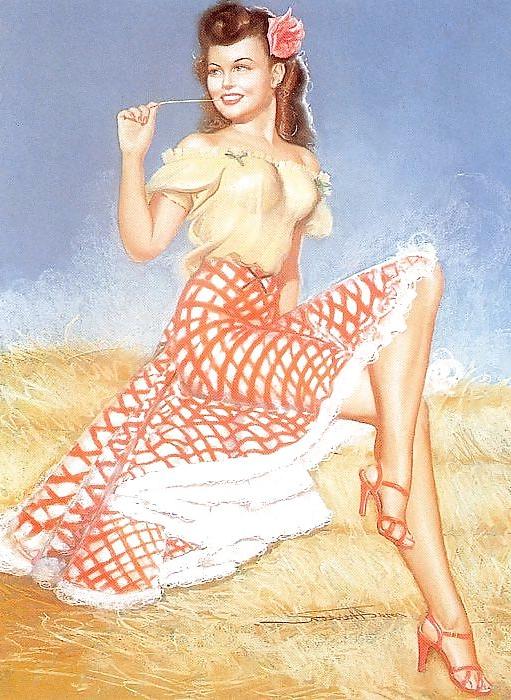 16P Vintage Pinups Earl Mac Pherson