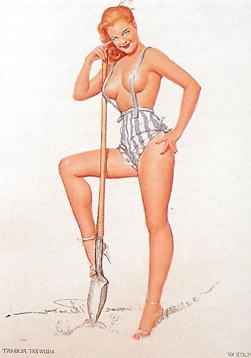 16P Vintage Pinups Earl Mac Pherson