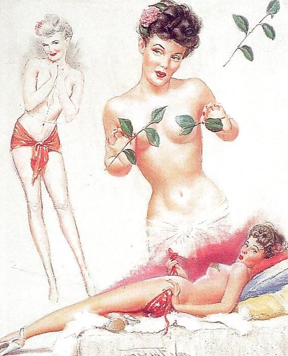 16P Vintage Pinups Earl Mac Pherson