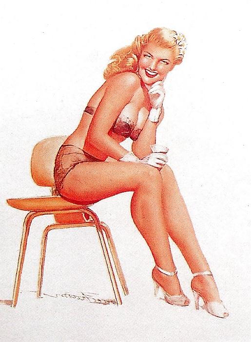 16P Vintage Pinups Earl Mac Pherson
