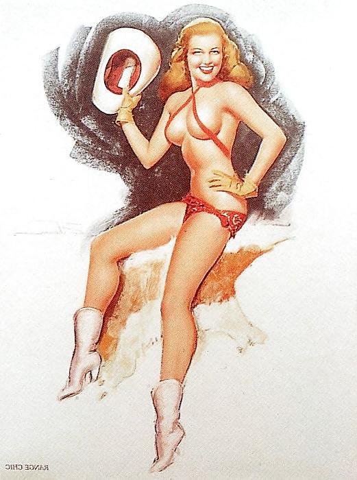 16P Vintage Pinups Earl Mac Pherson