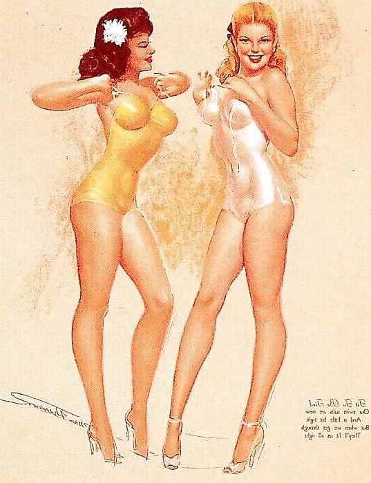 16P Vintage Pinups Earl Mac Pherson