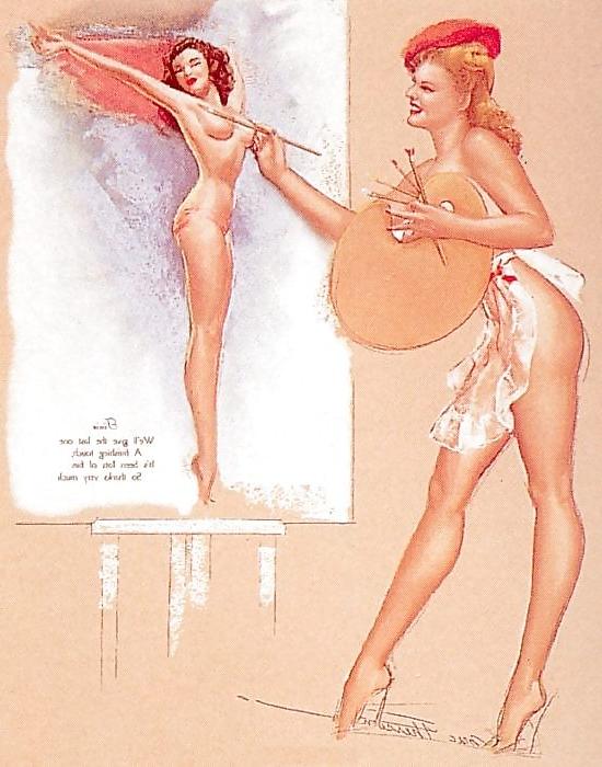 16P Vintage Pinups Earl Mac Pherson