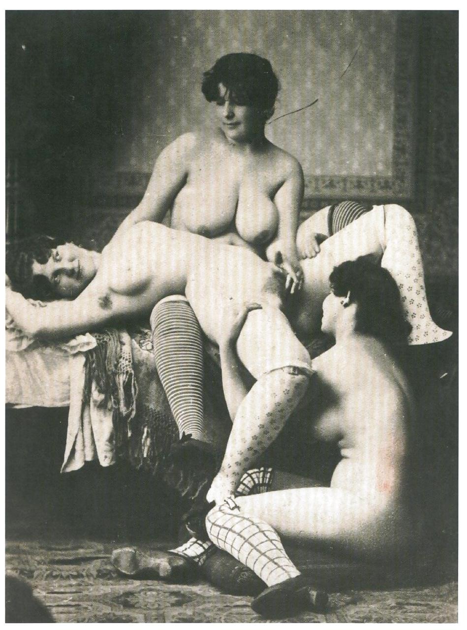 6P Vintage Hairy Pussy