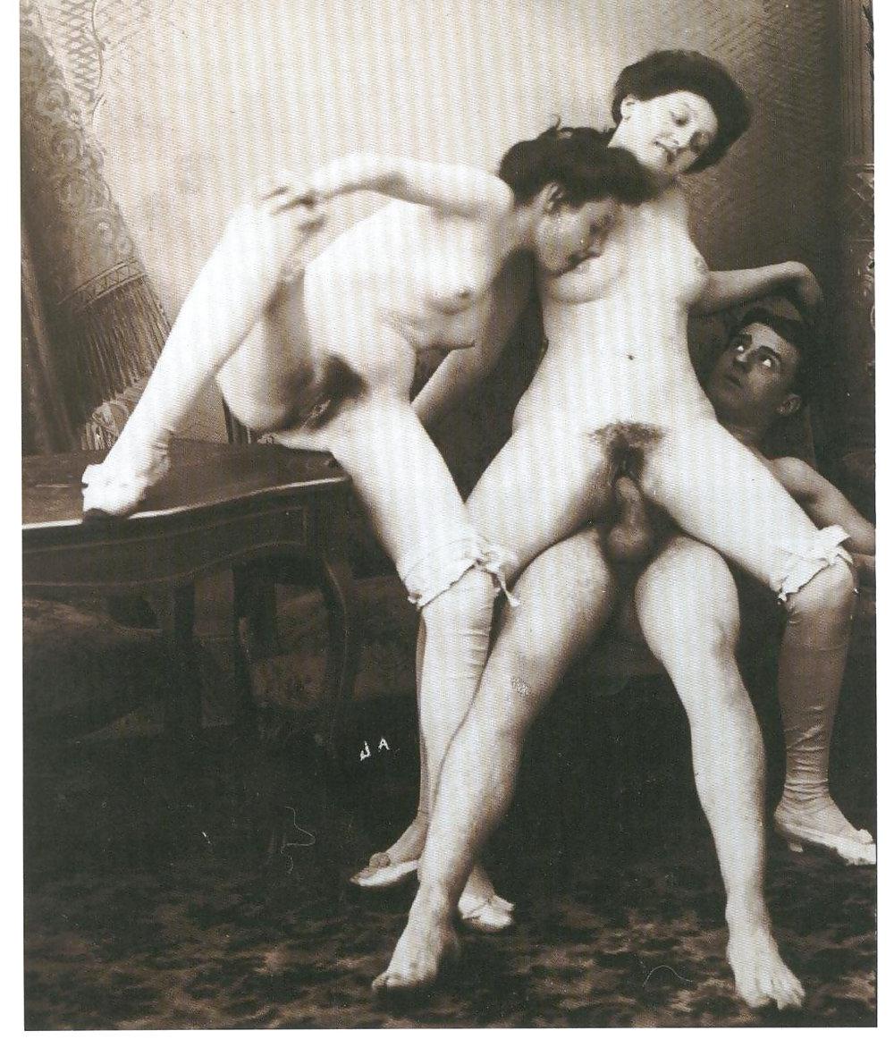 6P Vintage Hairy Pussy