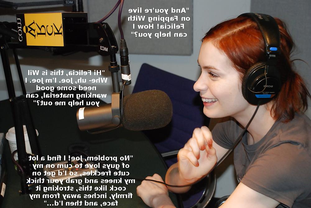 8P Captions of internet cutie Felicia Day