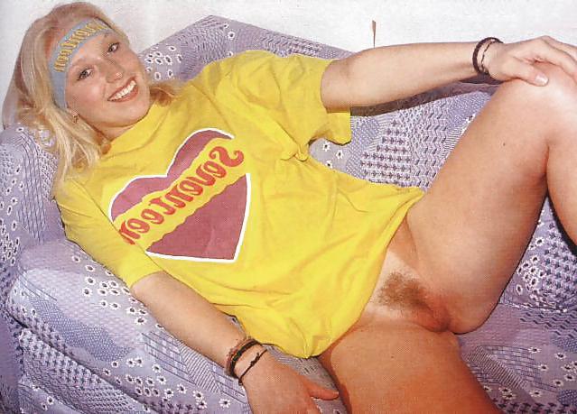 9P Blonde teen Anette posing and showering