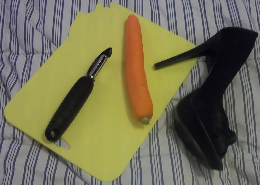 25P One of my 5 a day - carrot insertion 