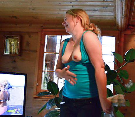 12P Swiss Wife Alina Exposed