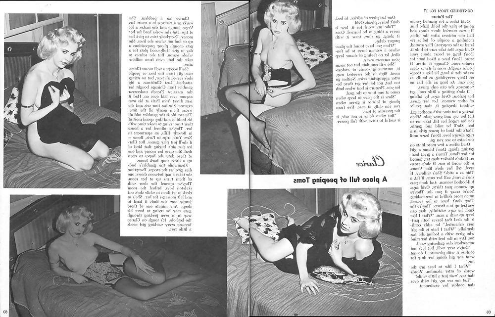 25P Vintage Magazines Samlet Wench No 01 - 1962