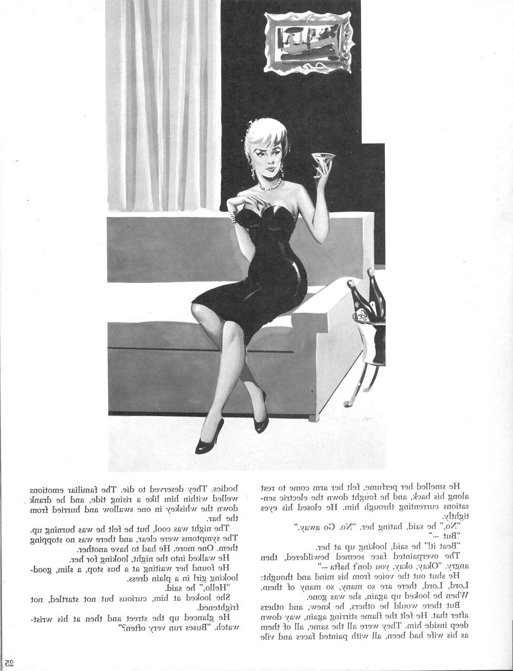 25P Vintage Magazines Samlet Wench No 01 - 1962