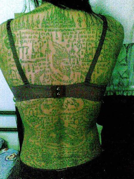 7P Thai girl tattoo designs