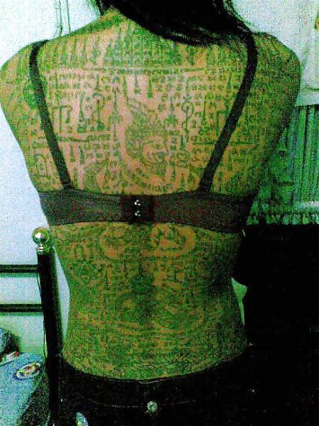 7P Thai girl tattoo designs