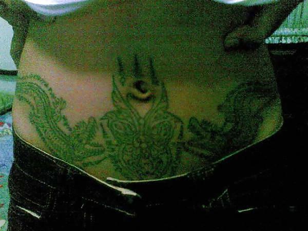 7P Thai girl tattoo designs