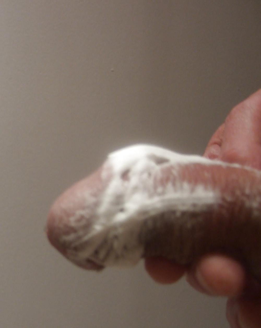 12P Shaven ass & balls