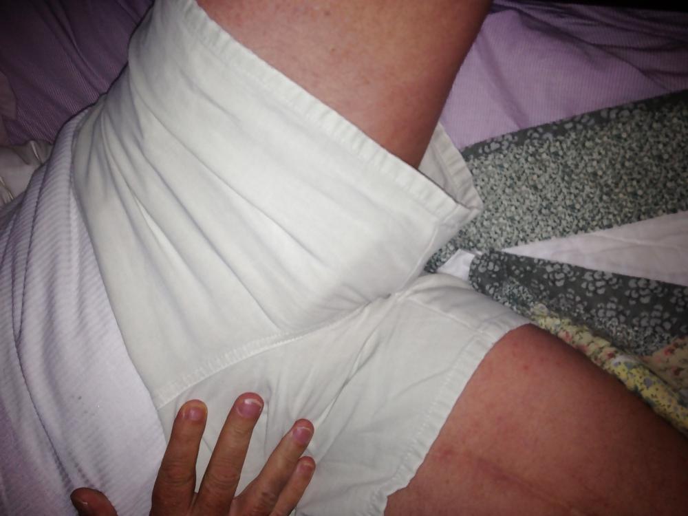 16P Tan shorts