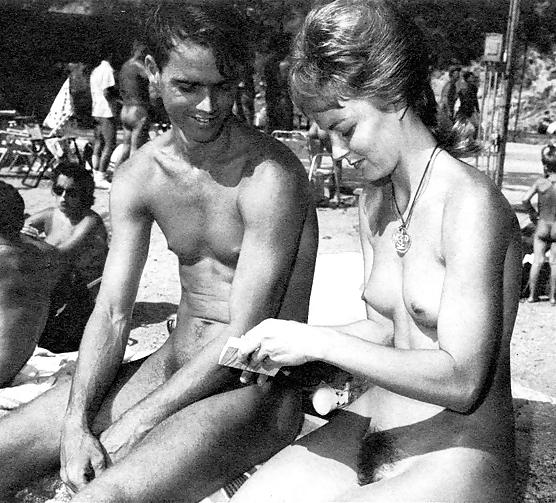 25P Vintage Nudist Camp