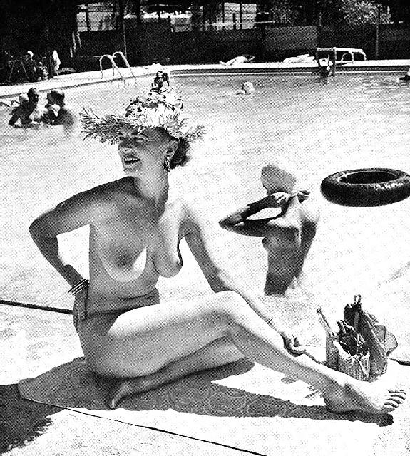 25P Vintage Nudist Camp