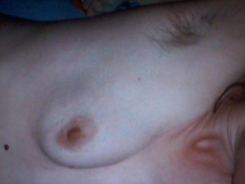 18P Nice tiny saggy tits