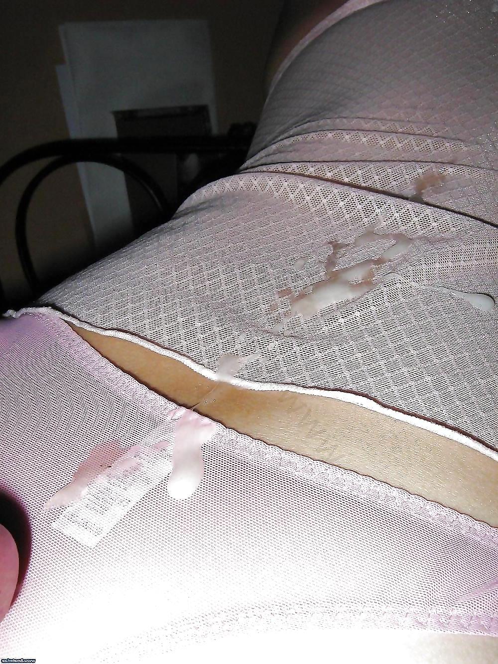 20P Cum Covered Pink Panites!!