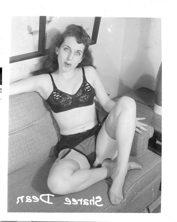 25P Vintage Stockings,panties and pussy
