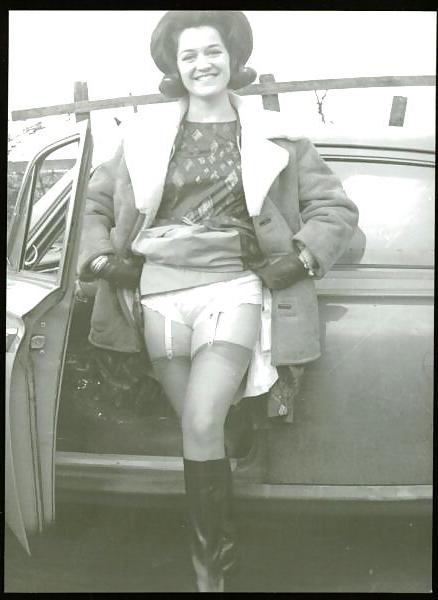25P Vintage Stockings,panties and pussy