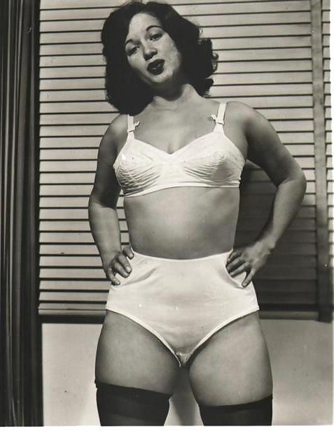 25P Vintage Stockings,panties and pussy