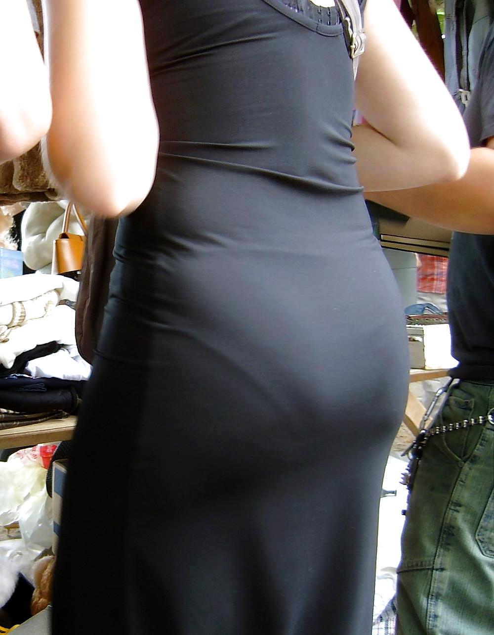 17P Sexy VPL Visible panty lines