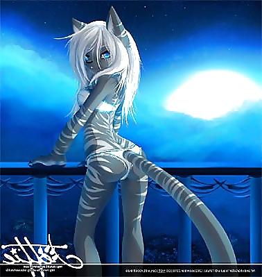 25P Exotic Furry Catgirls